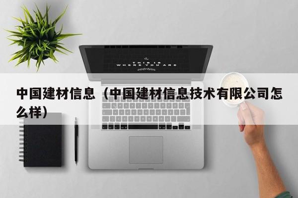 中国建材信息（中国建材信息技术有限公司怎么样）-第1张图片-bat365(中文)官方网站-登录入口